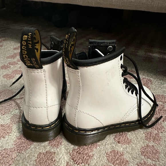 Patent Leather White Docs 7C - Picture 11 of 13